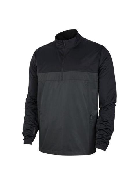 Nike Shield Victory 1/2-Zip Golf Jacket 'Black' BV0388-010