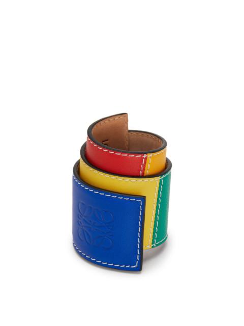 Loewe Big slap bracelet in smooth calfskin