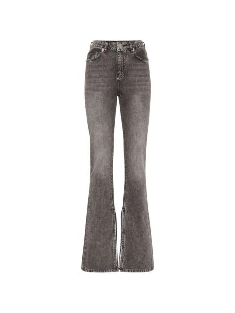 PHILIPP PLEIN high-waisted flared jeans