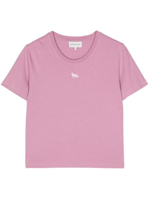 Maison Kitsuné Baby Fox-appliqué cotton T-shirt