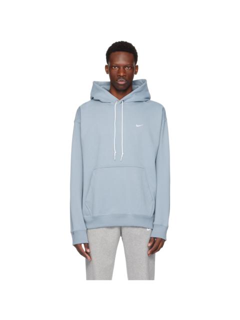 Blue Solo Swoosh Hoodie