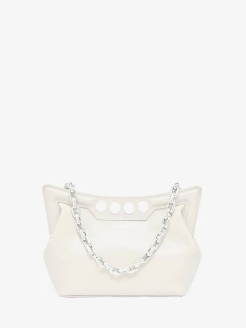 Alexander McQueen Women's The Peak Bag Small in Soft Ivory