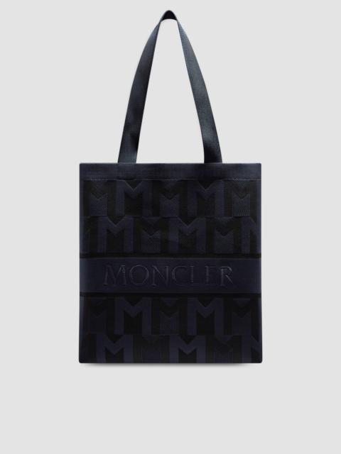 Monogram Knit Tote Bag