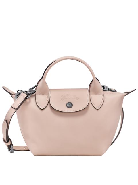 Le Pliage Xtra XS Handbag Nude - Leather