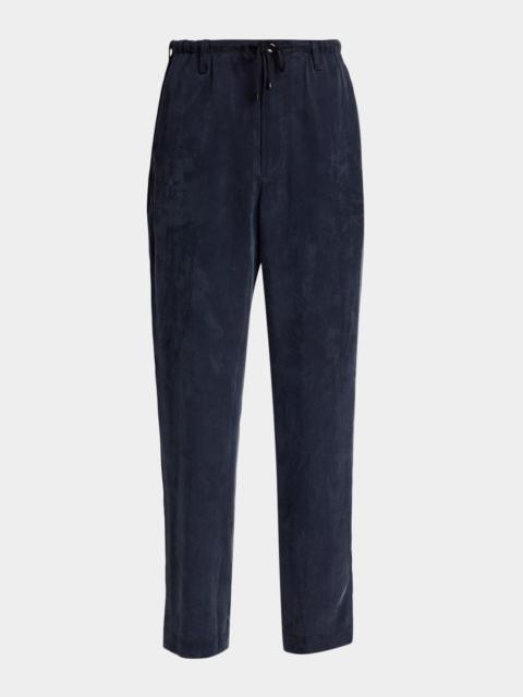 Dries Van Noten Men's Penny Straight-Leg Pants