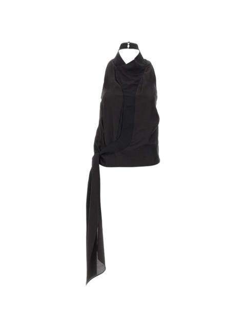 entire studios halterneck- sash top
