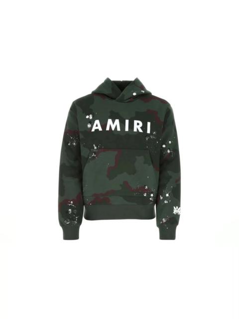 AMIRI AMIRI Army Core Logo Hooded Sweatshirt Camo