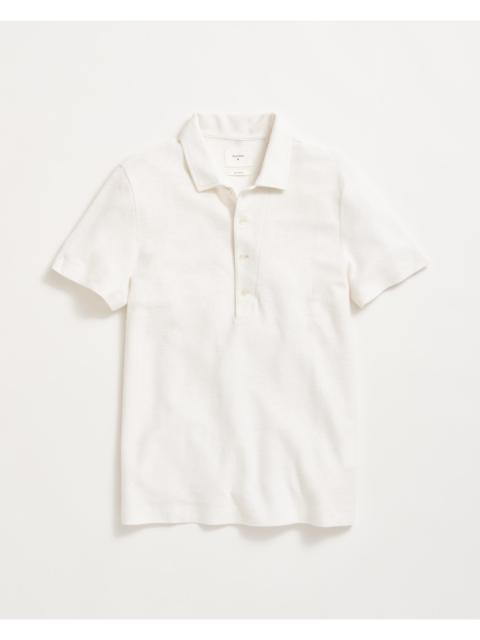 Billy Reid Hemp Cotton Twill Polo