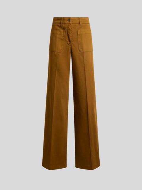 Etro 넓은 다리 바지