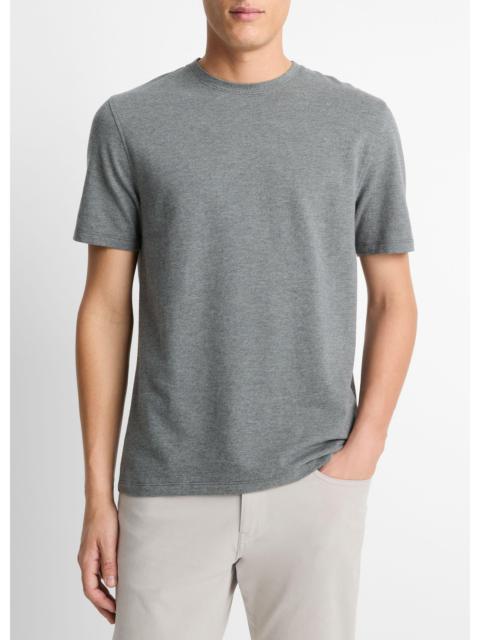 Vince Birdseye Jacquard Pima Cotton T-Shirt