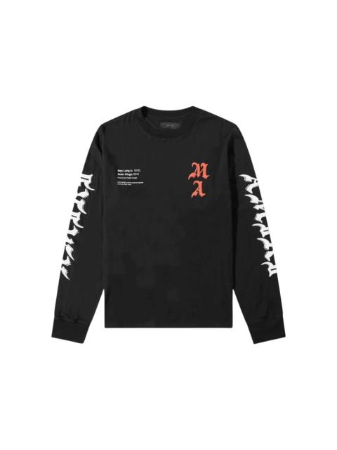 AMIRI AMIRI x Wes Lang Solar Kings L/S Tee Black