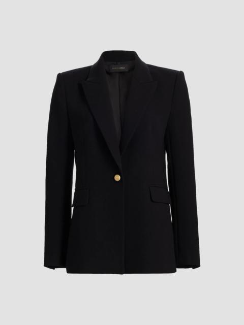 KOBI HALPERIN Women's Rue Crepe Single-Breasted Blazer - Black