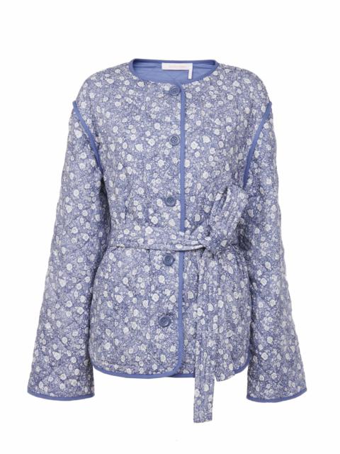 See by Chloé QUILTED PRINTED JACKET