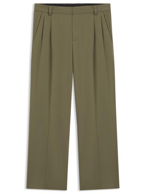 HUGO MODERN-FIT TROUSERS IN STRETCH RIPSTOP