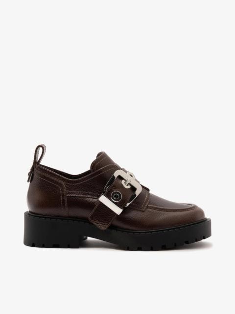 Larroudé Stewart Lugsole Loafer Brown Leather