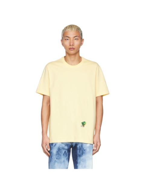 doublet Yellow Vegetable Dyed Lettuce T-Shirt