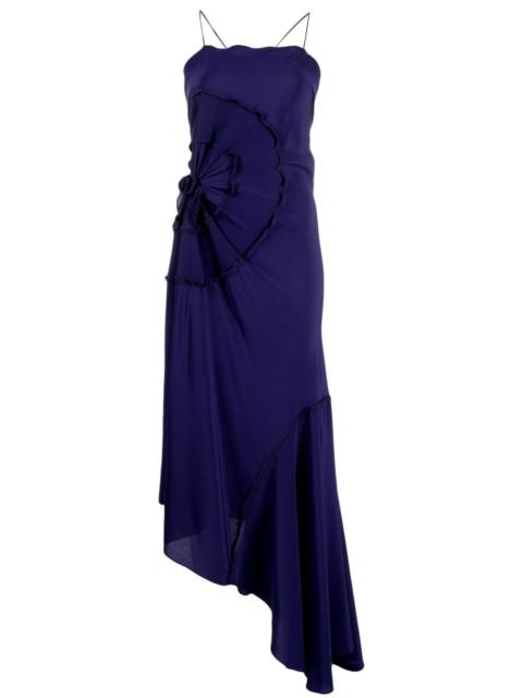 Victoria Beckham asymmetric silk dress