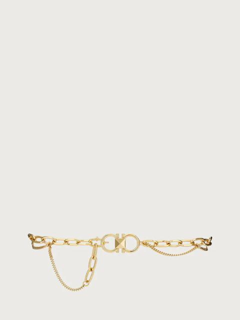FERRAGAMO GANCINI FIXED CHAIN BELT