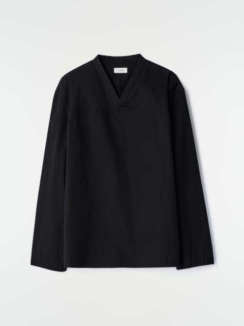Lemaire V-NECK TOP IN LIGHT COTTON TWILL