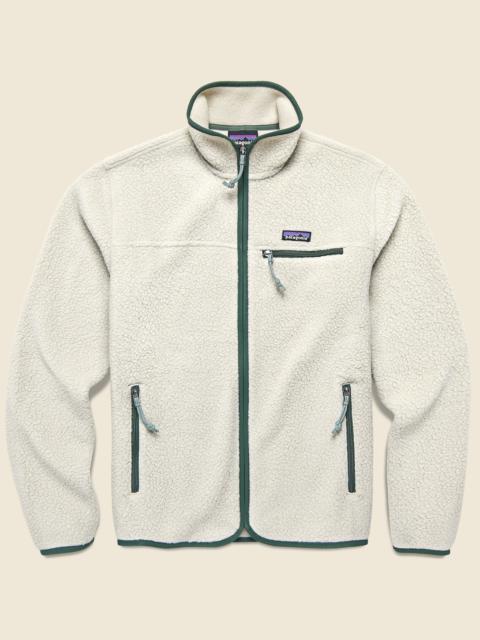 Patagonia Retro Pile Jacket - Pelican/Canopy Green
