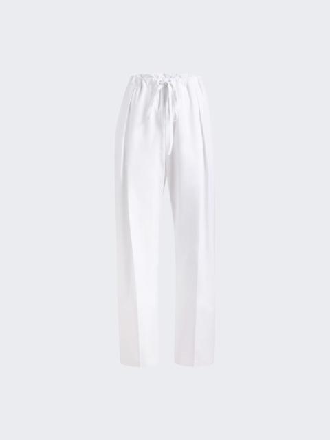 KHAITE Trenton Pant White