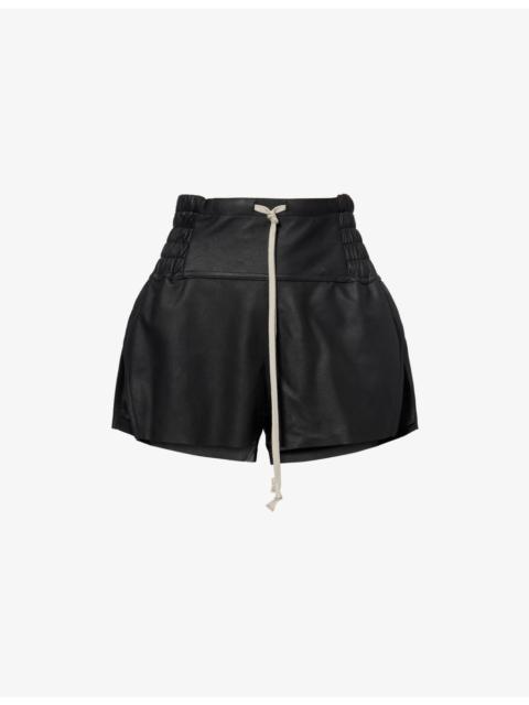 Rick Owens Concordian Leather Boxer Shorts