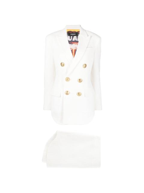 DSQUARED2 fitted double-breasted suit skirt