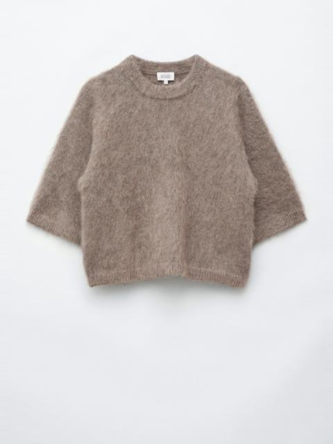 & Other Stories Mohair-Blend Knitted T-shirt