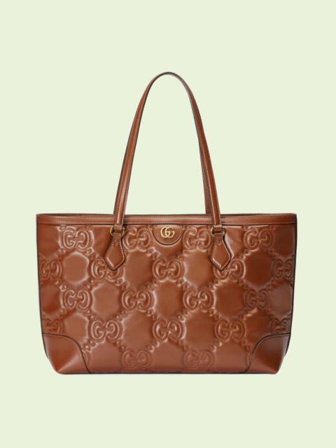 GUCCI GG matelassé leather medium tote
