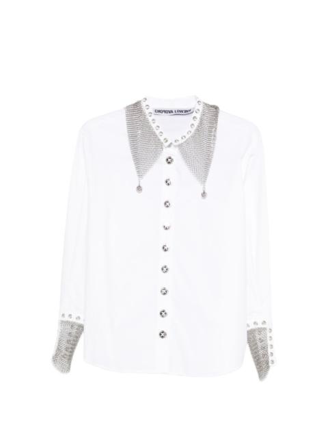 Chopova Lowena Titan embellished collared shirt