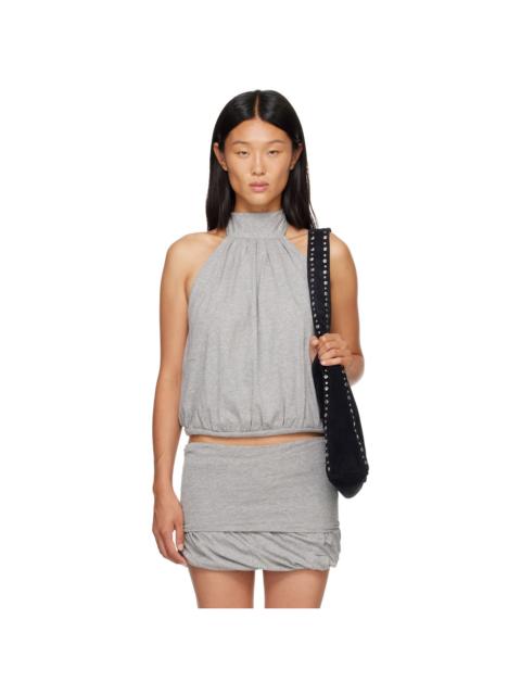 gimaguas Gray Boa Top