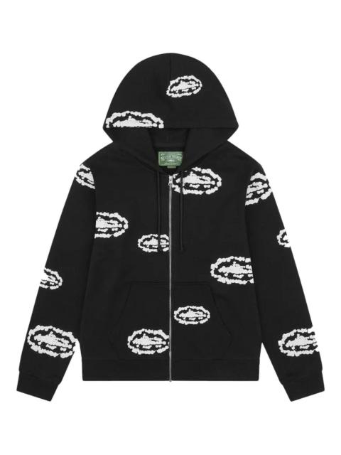DENIM TEARS xCorteiz zip-closure hoodie