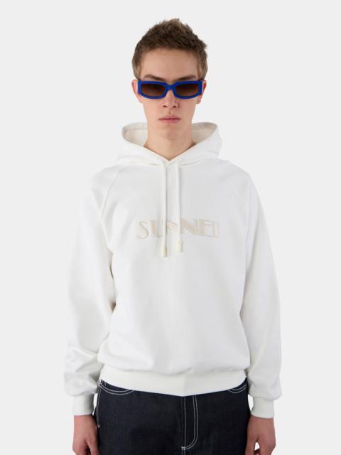 SUNNEI EMBROIDERED HOODIE / dust