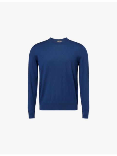 TOM FORD Long-Sleeves Crewneck Wool Jumper