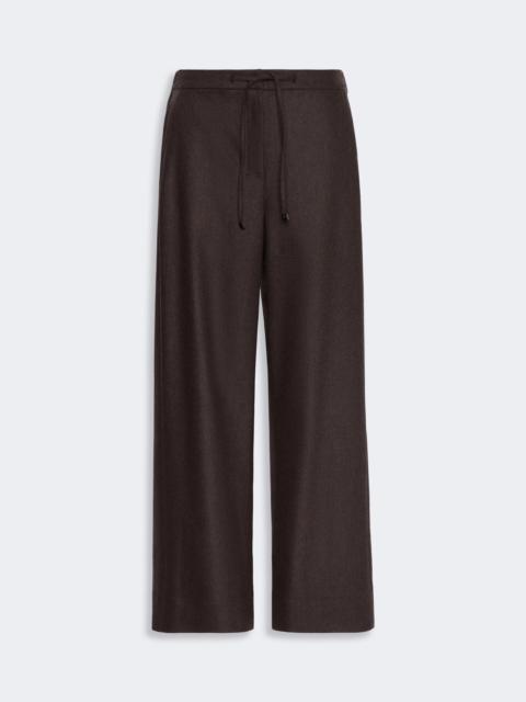'S Max Mara FLORIA Stretch wool joggers - BROWN