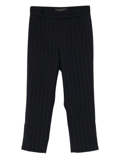 pinstripe trousers