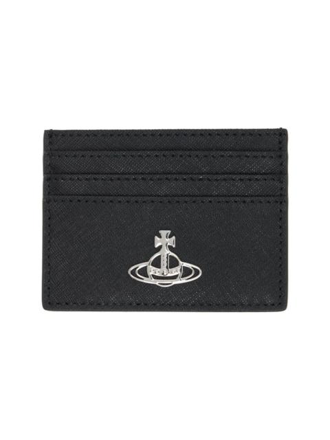 Vivienne Westwood Black Flat Card Holder