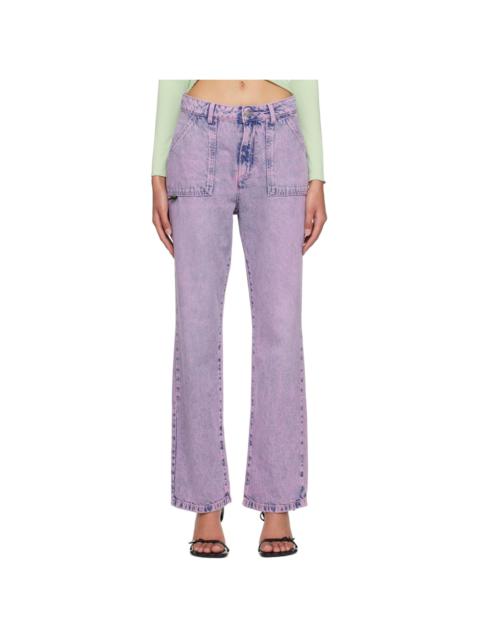 AVAVAV SSENSE Exclusive Purple Jeans