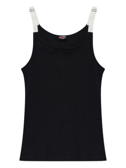 DSQUARED2 x Magliano double-strap tank top