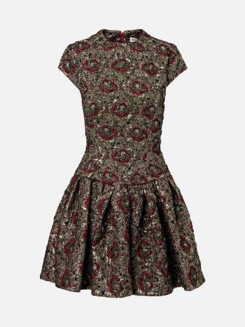SIMKHAI Elowen jacquard minidress
