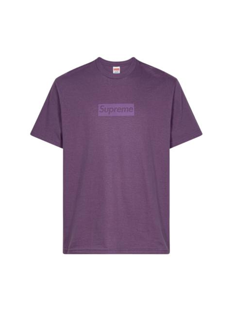 Tonal Box logo-print T-shirt