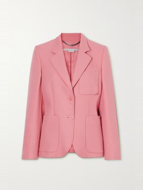 Stella McCartney + NET SUSTAIN Eleanor twill blazer
