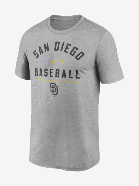 San Diego Padres Arch Baseball Stack Nike Men's Dri-FIT MLB T-Shirt