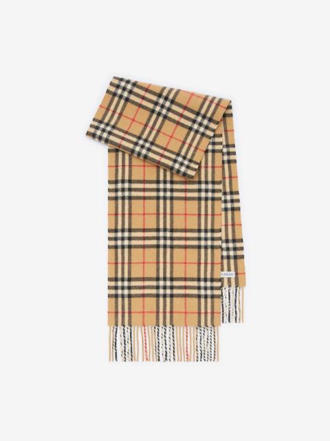 Burberry Sparkle Check Cashmere Scarf