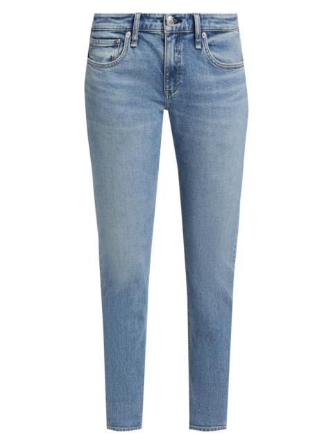 rag & bone Women's Dre Slim Low-Rise Boyfriend Jeans - Redwood