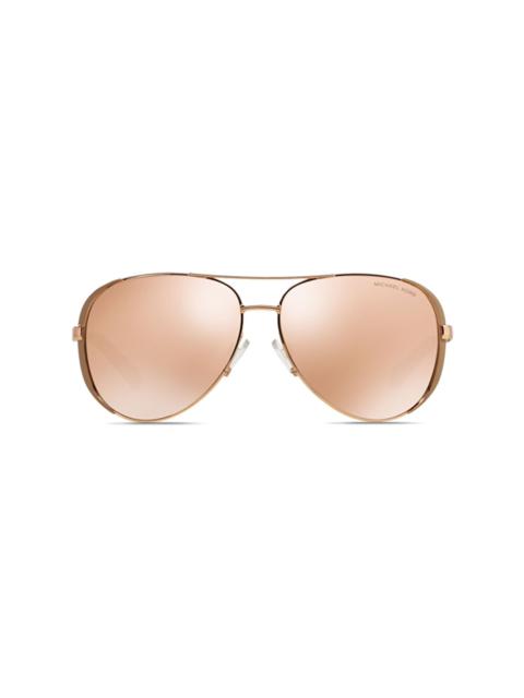 MICHAEL KORS mirrored aviator sunglasses