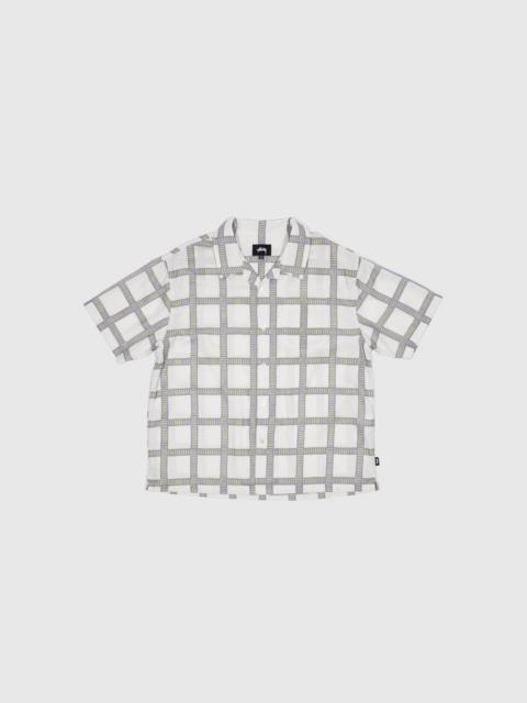 STUSSY HAND DRAWN PLAID SHIRT