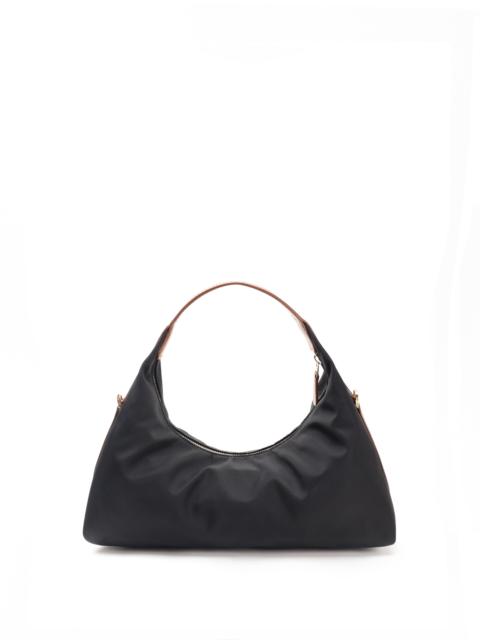 Elleme Le Nylon Small Nylon/Leather Trimming Black/Cognac