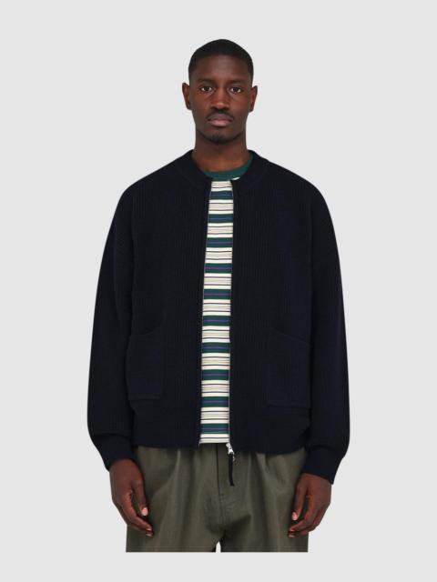 FrizmWORKS Wool deck zip up cardigan