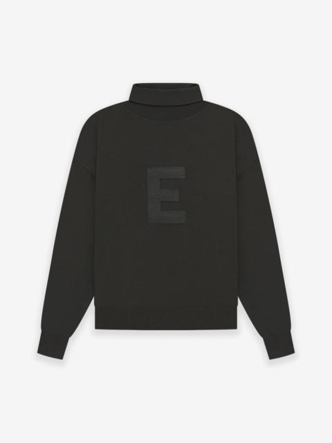 ESSENTIALS Womens Knit Turtleneck